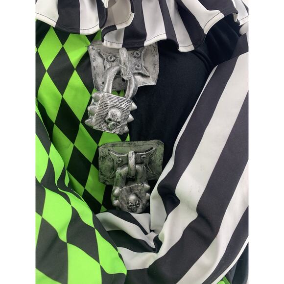 Psycho Sideshow Shackles The Clown Evil Mask Adult M Costume California Costumes - Picture 8 of 12